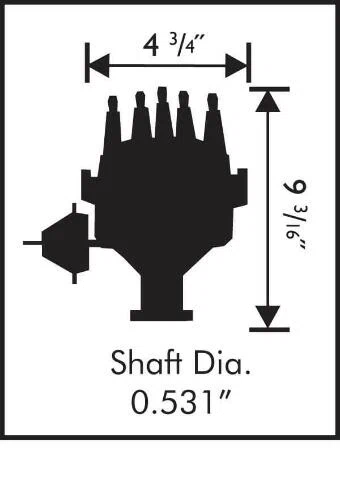 Ford Y-Block Ready-to-Run Distributor - 8383